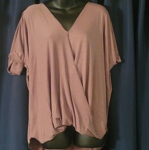 NWT Darling draped front women's top